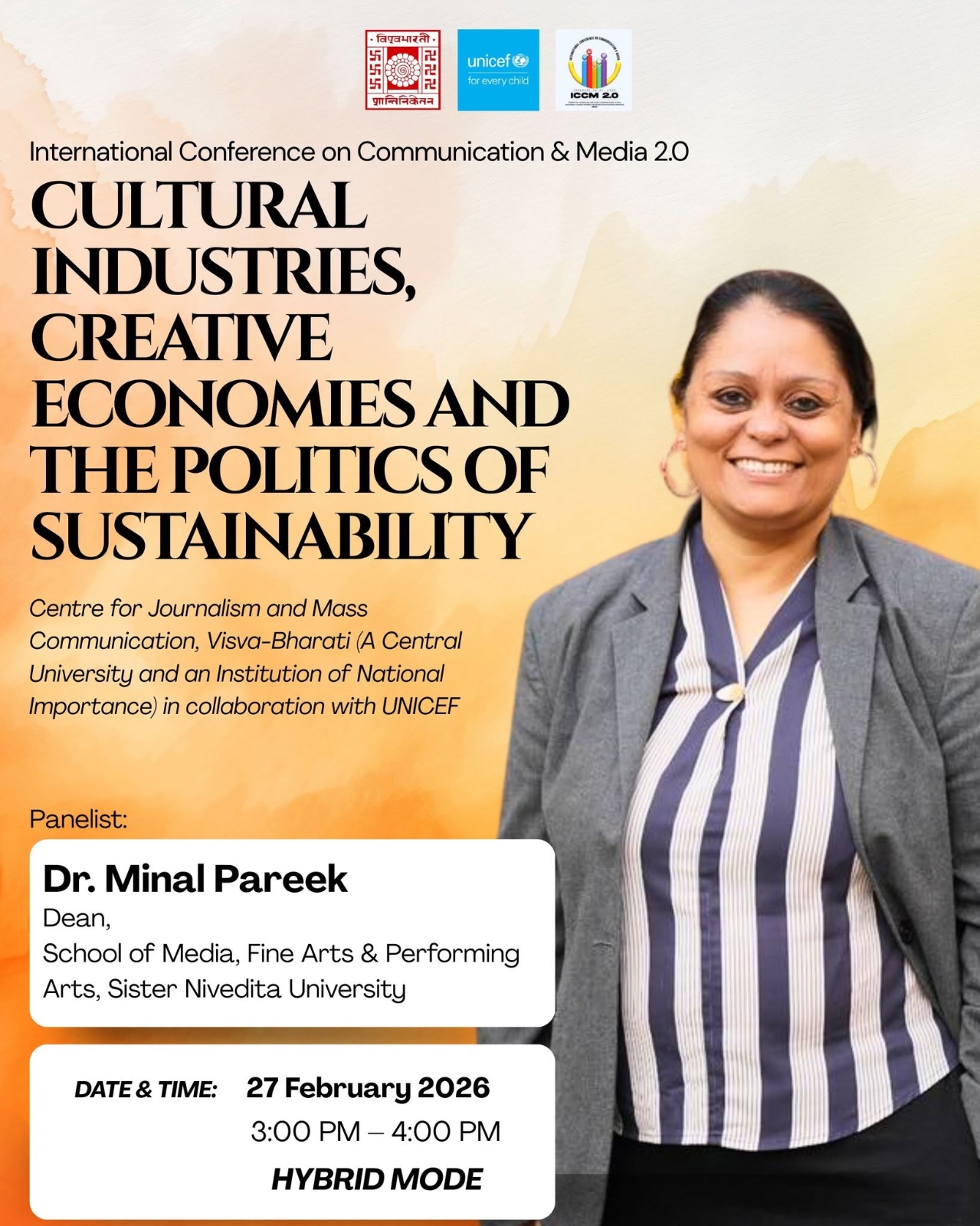Panelist – International Conference on Communication & Media 2.0
