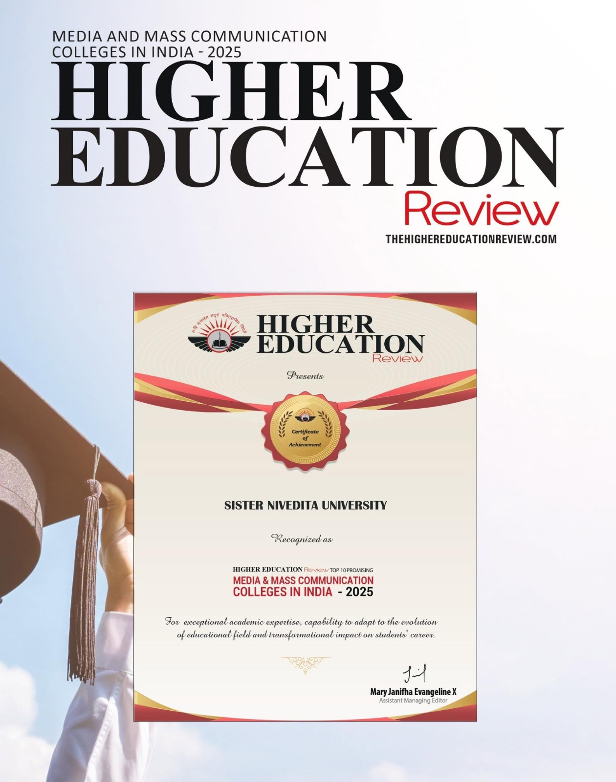 Top 10 Recognition for Media & Communication Excellence