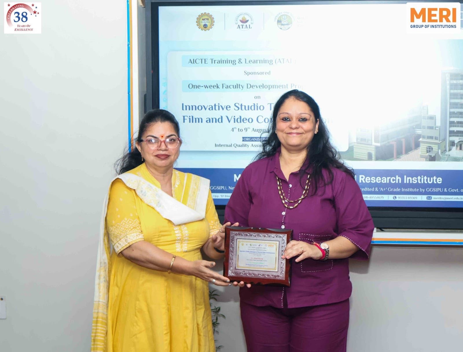 Keynote Speaker – ATAL Faculty Development Programme, New Delhi