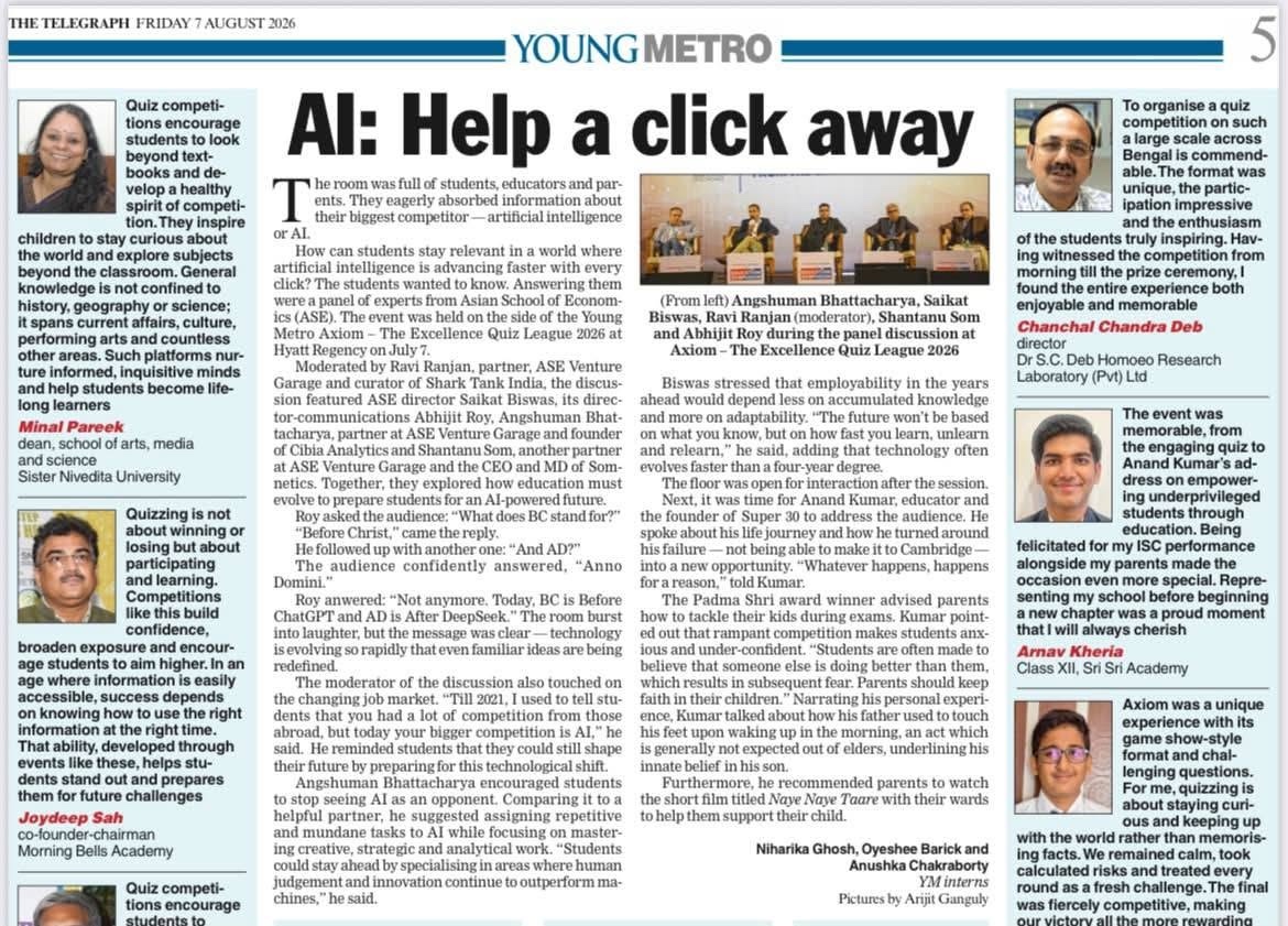 Media Feature – AI, Education & the Future of Learning
